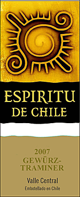 Espiritu de Chile 2007 Gewurtztraminer
